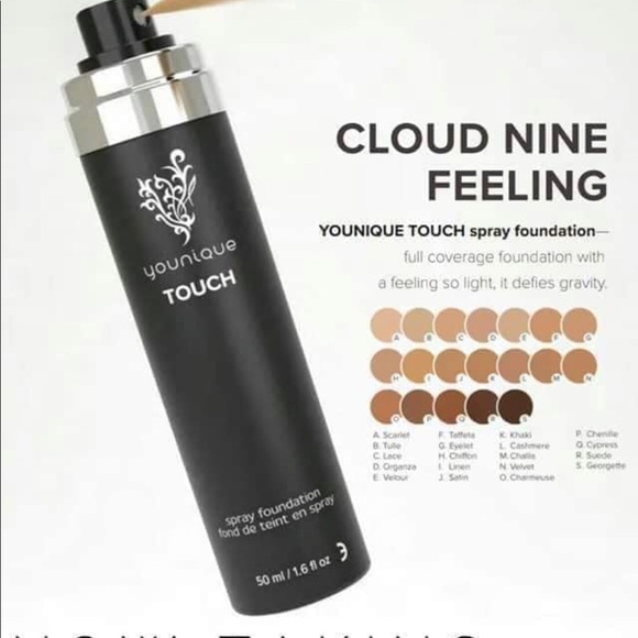 younique spray foundation lace